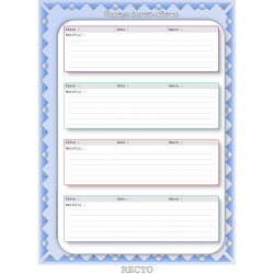 Double page : plannings des...
